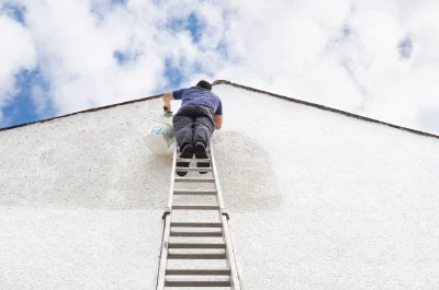Peinture extérieure à Lorcières — façades et ravalement